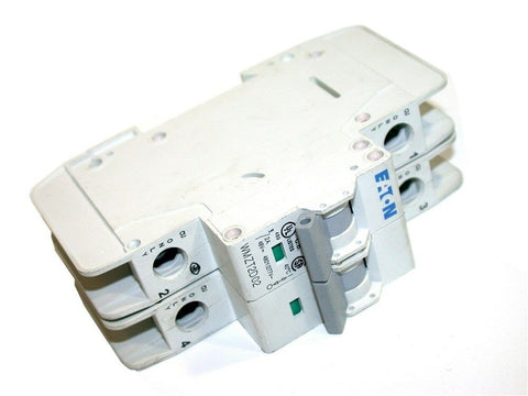 EATON 2 AMP CIRCUIT BREAKER DIN MT 2 POLE WMZT2D02