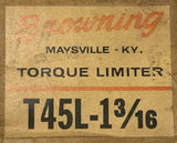 Browning T45L-1-3/16 Torque Limiter 1-3/16" X 4-1/2" 2800 in-lb Torque Capacity
