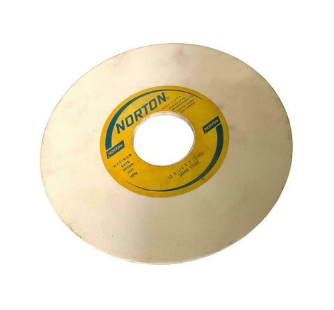 New Norton 38A80-K5VBE Grinding Wheel 12" X 1/4" X 3" 2070 RPM (3 Available)