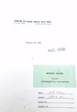 Fluke Model 803B AC/DC Differential Voltmeter Instruction Manual