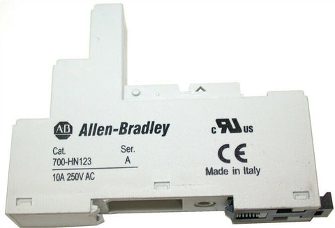 Allen-Bradley 700-HN123 8-Pin Mini Terminal Socket Use W/ 2-pole 700-HP Relays