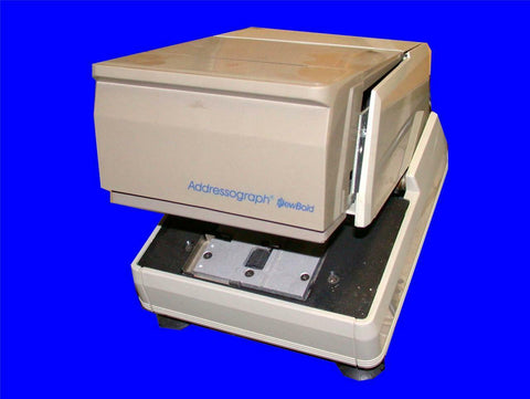 VERY NICE DATACARD BOLD ADDRESSOGRAPH MODEL 864