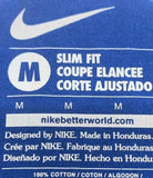 Nike Women's Indianapolis Colts Andrew Luck "We Have Luck" Blue Slim Fit Shirt M