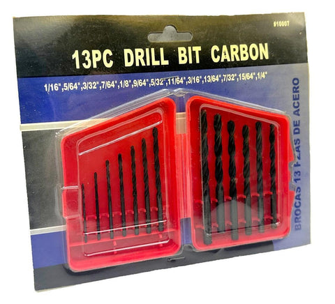 Unbranded #10007 Carbon Drill Bit Set 13Pc (Lot of 5)