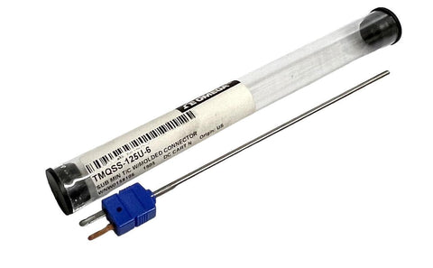 Omega TMQSS-125U-6 Thermocouple Probe 6" With Molded Connector