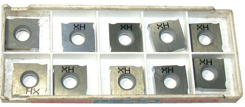 Lot of 10 New Seco Carbide Milling Inserts 335.19-1204-E07