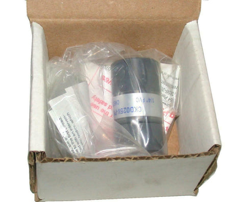 New Plast-O-Matic  CKD025V-PV  1/4" PVC Viton Check Valve