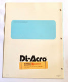 DI-ACRO 81-H PRECISION METALWORKING EQUIPTMENT BROCHURE