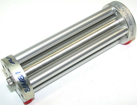 UP TO 2 NEW BIMBA PANCAKE 3 3/4" AIR PNEUMATIC CYLINDERS FO-04-3.75-V