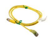 Lumberg RST3RKWT/LED A 4/3-610/2M 4-Pin Female To 3-Pin Male Cordset Cable