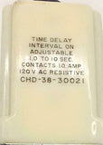 AMF Potter & Brumfield  CHD-38-30021 Time Delay Relay 0-6 Seconds