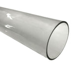 84" Butyrate Cellulose Clear Tubing 4-3/4" OD 4-3/8" ID & 3/16" Wall Thickness