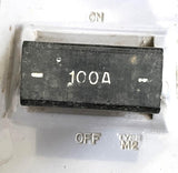Square D M22100 2-Pole Circuit Breaker 100A 120/240VAC