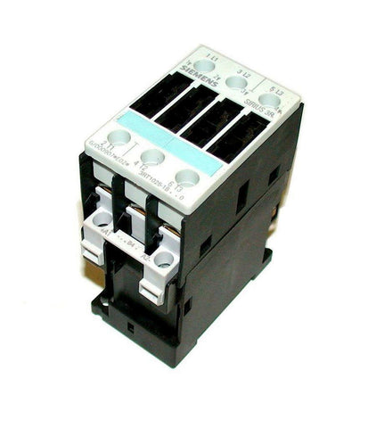 SIEMENS MOTOR STARTER RELAY 10 AMP 24 VDC  MODEL 3RT1026-1B  (6 AVAILABLE)