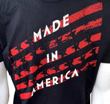 Royal Apparel Men's Made In America 2012 Festival Black Shirt Size Large
