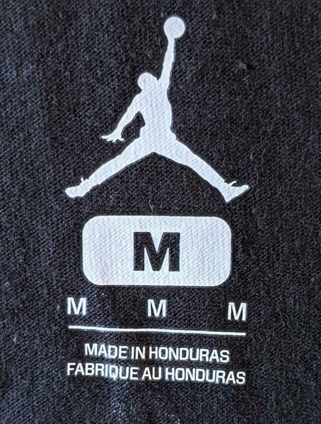 Nike Jordan Men's Jordan Side Graphic Black Short Sleeve Shirt Size Me