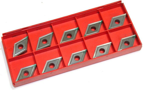 Lot of 10 New Sandvik DCMT Indexable Turning Carbide Inserts