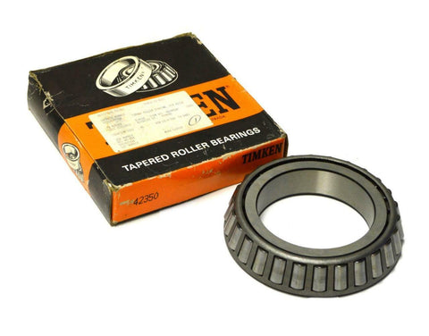 NEW TIMKEN 42350 TAPERED ROLLER BEARING CONE 3.5000" X 1.1406" (2 AVAILABLE)