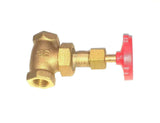 New Milwaukee Valve  150 SWP  300 WOG  1/2 Bronze Gate Valve
