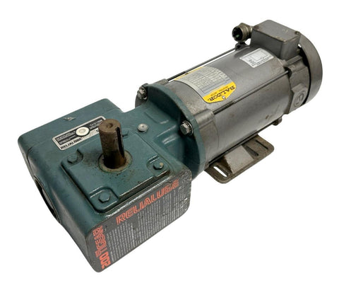 Baldor CDP3436 Motor 3/4 HP 1750 RPM 180 VDC w/ Dodge MR94763 Reducer 56/200-30
