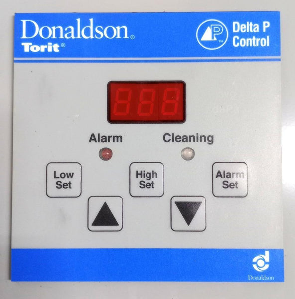 Donaldson Torit Delta P Control Panel Box Dust Collector High/Low Alar