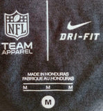 Nike NFL Team Apparel Women's Dri-Fit Carolina Panthers Black Shirt Size Medium