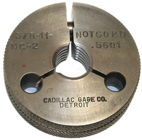 Cadillac Not Go Thread Ring Gage 5/8"-11 NC-2