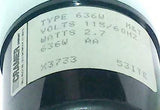 New Cramer  636W  Hour Meter  4-Digit 115 VAC 2.7 Watt