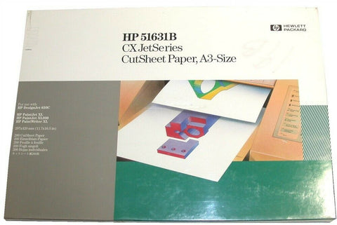 Box of 200 Sheets HP A3 (11.7" x 16.5") CX JetSeries Cutsheet Paper HP 51630Y