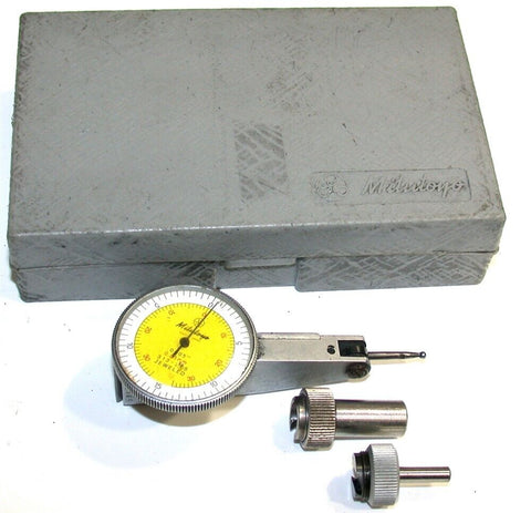 Mitutoyo Dial .0005"/.01MM Test Indicator Model 513-206 w/ Case