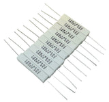 Yageo 180W-10-ND Resistor 180 Ohms 10 Watt - Lot Of 10