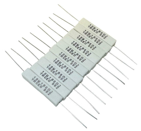 Yageo 180W-10-ND Resistor 180 Ohms 10 Watt - Lot Of 10