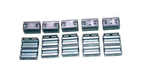 Lot of 10 New Steward  28A2025-0A2  Snap-On Ferrite Cores 1/4" I.D.