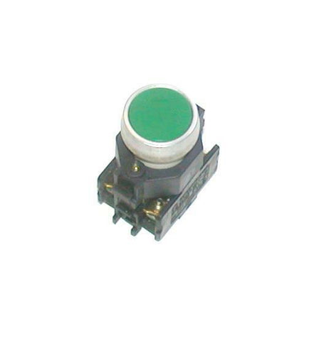 BENEDIKT & JAGER   B4TAC11  GREEN MOMENTARY PUSHBUTTON  5 AMP
