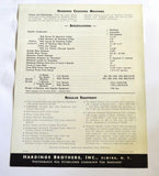 HARDINGE 615635 SUPER-PRECISION CHUCKING MACHINE BROCHURE