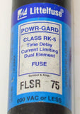 LITTELFUSE  NLS 60  POWR-GARD DUAL ELEMENT TIME DELAY 75 AMP 600 VAC