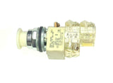 Square D 9001KM35  Mushroom Cap White Pushbutton 1 N.O. Contact