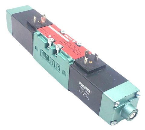 Numatics I12SS6004000061 Solenoid Valve VAK-16 Bar With Two Coils 225-367B