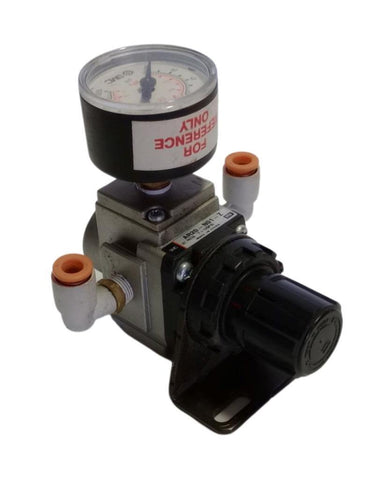 SMC AR20-N01-Z Modular Air Pressure Regulator W/ Gauge 7-125 PSI