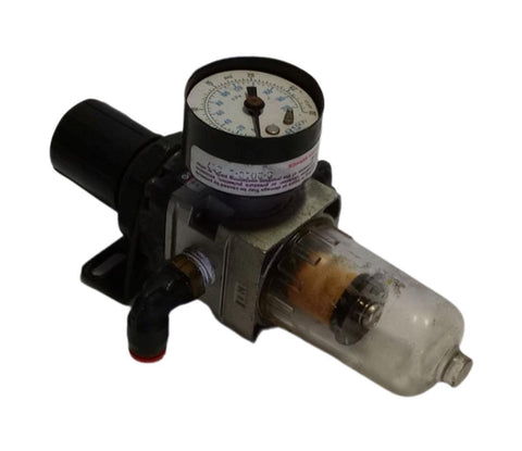 SMC AW2000 Pneumatic Pressure Regulator W/ Pressure Gauge 0.05-0.65MPa 1/4" Port