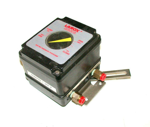 Larox Electro-Pneumatic Positioner Valve 1/4 NPT 2 Outputs 4-20 mA