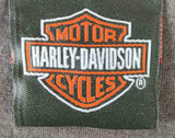 Harley Davidson Motorcycle Men's Eagle Live To Ride Ride To Live Gray Shirt L
