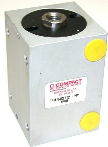 NEW COMPACT AIR 1 1/2" STROKE PANCAKE PNEUMATIC CYLINDER BFH158X112-PP1