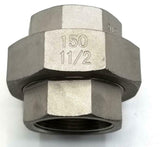 MB-316 150-1-1/2 Pipe Union Stainless Steel 1-1/2"