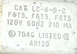 ADVANCE LC-4-9-C BALLAST TRANSFORMER W/EDWIN LAMP SOCKET & WAGO TERMINAL STRIP