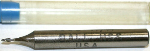 Up to 3 New Richards 1mm Diameter 3/16" Shank 2 Flute HSS Ball End Mill