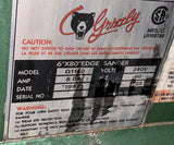 Grizzly G1140 6" x 80" Edge Belt Sander 1725 RPM 240V