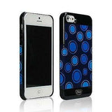 Wholesale Lot of 24 iSkin VBPKD5-BE1 Vibes Case for iPhone 5/5S - Blue Polka Dot