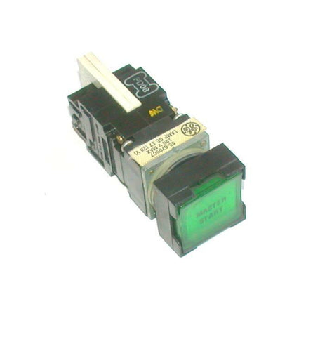GENERAL ELECTRIC   236ABXP-012   GREEN  MOMENTARY ILLUMINATED PUSHBUTTON