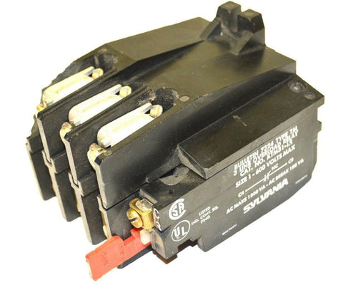 SYLVANIA KTM31-12 OVERLOAD RELAY 600 VAC MAX. 3 LINE